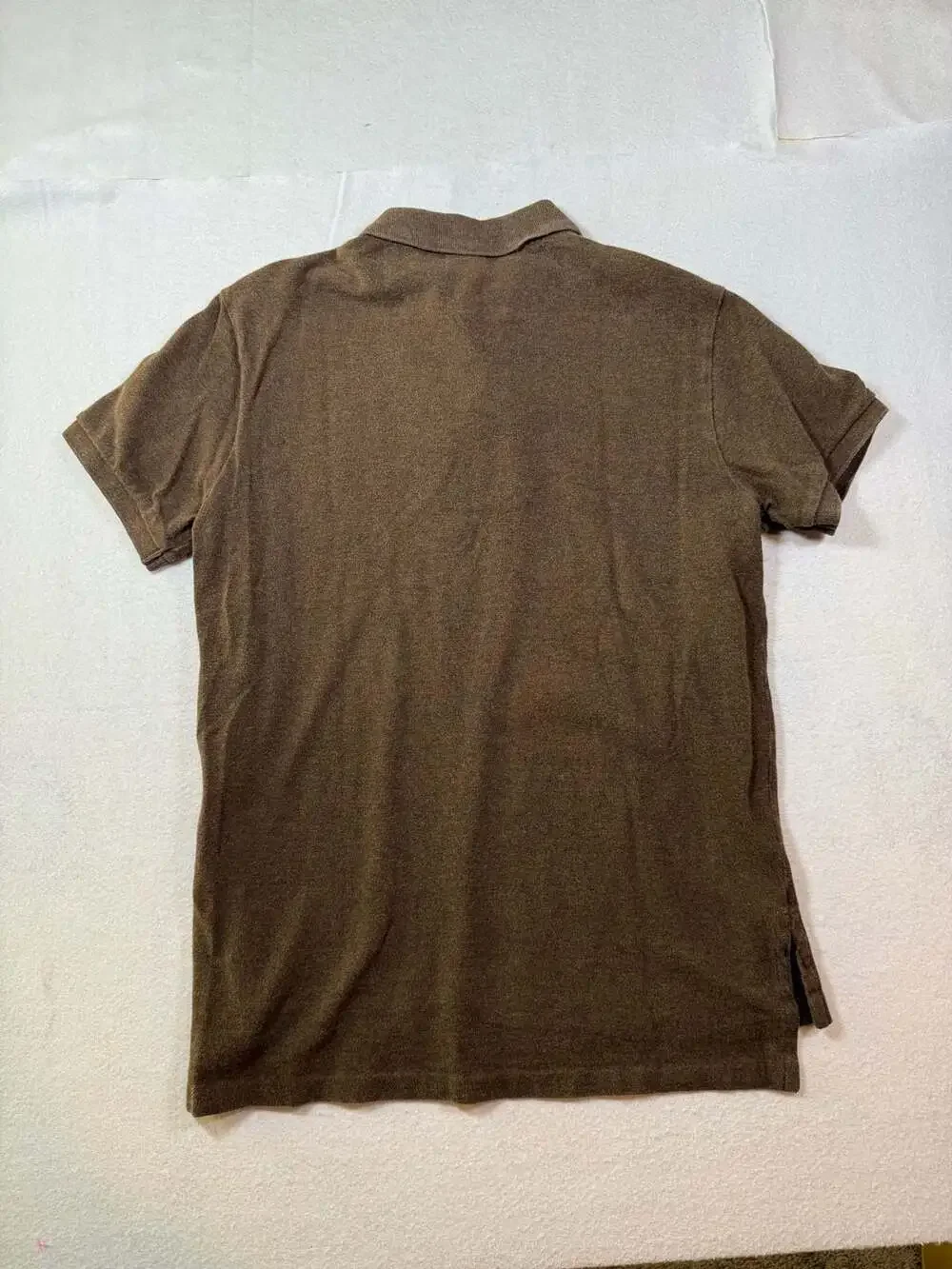 Polo Ralph Lauren Custom Fit Brown Short Sleeve Polo Shirt